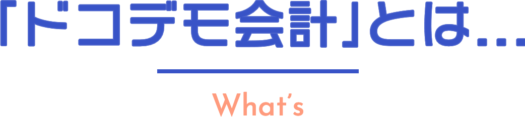 ドコデモ会計とは？